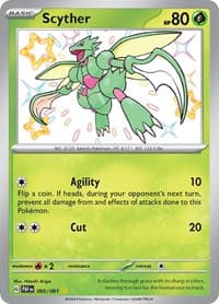 Scyther - SV: Paldean Fates - Pokemon card