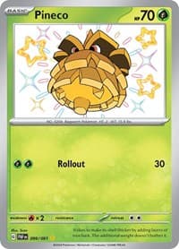 Pineco - SV: Paldean Fates - Pokemon card