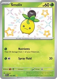 Smoliv - SV: Paldean Fates - Pokemon card