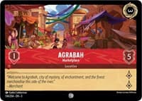 Agrabah - Marketplace - Into the Inklands - Disney Lorcana card
