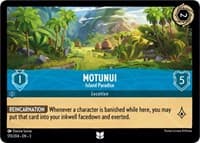 Motunui - Island Paradise - Into the Inklands - Disney Lorcana card