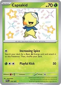 Capsakid - SV: Paldean Fates - Pokemon card