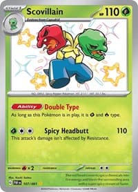 Scovillain - SV: Paldean Fates - Pokemon card