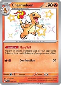 Charmeleon - SV: Paldean Fates - Pokemon card