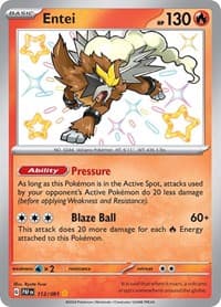 Entei - SV: Paldean Fates - Pokemon card