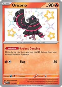 Oricorio - SV: Paldean Fates - Pokemon card