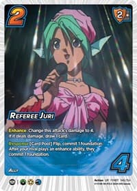 Referee Juri - Yu Yu Hakusho: Dark Tournament - UniVersus card