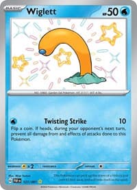 Wiglett - SV: Paldean Fates - Pokemon card