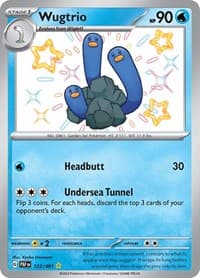Wugtrio - SV: Paldean Fates - Pokemon card