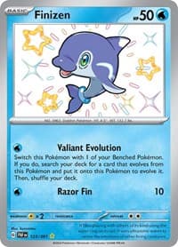 Finizen - SV: Paldean Fates - Pokemon card