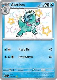 Arctibax - SV: Paldean Fates - Pokemon card