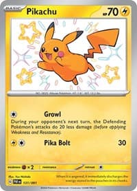 Pikachu - SV: Paldean Fates - Pokemon card