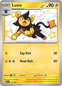 Luxio - SV: Paldean Fates - Pokemon card