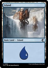 Island (0260) - Ravnica: Clue Edition - Magic: The Gathering card