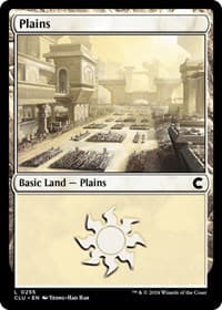 Plains (0255) - Ravnica: Clue Edition - Magic: The Gathering card