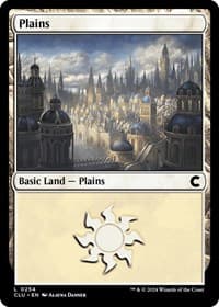Plains (0254) - Ravnica: Clue Edition - Magic: The Gathering card