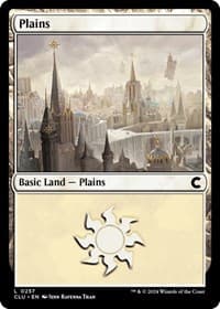 Plains (0257) - Ravnica: Clue Edition - Magic: The Gathering card