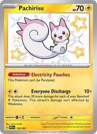 Pachirisu - SV: Paldean Fates - Pokemon card