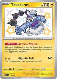 Thundurus - SV: Paldean Fates - Pokemon card