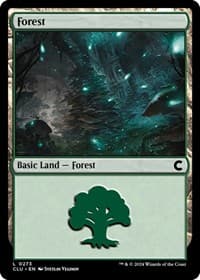 Forest (0273) - Ravnica: Clue Edition - Magic: The Gathering card