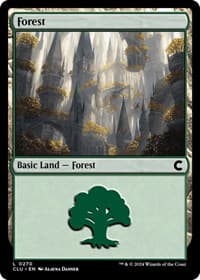 Forest (0270) - Ravnica: Clue Edition - Magic: The Gathering card