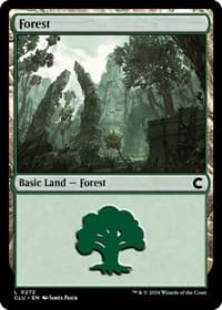 Forest (0272) - Ravnica: Clue Edition - Magic: The Gathering card
