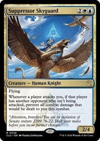 Suppressor Skyguard - Ravnica: Clue Edition - Magic: The Gathering card