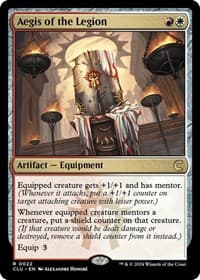 Aegis of the Legion - Ravnica: Clue Edition - Magic: The Gathering card