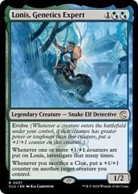 Lonis, Genetics Expert - Ravnica: Clue Edition - Magic: The Gathering card