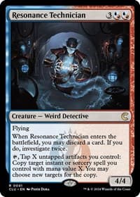 Resonance Technician - Ravnica: Clue Edition - Magic: The Gathering card