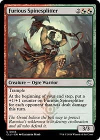 Furious Spinesplitter - Ravnica: Clue Edition - Magic: The Gathering card