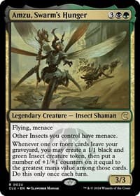 Amzu, Swarm's Hunger - Ravnica: Clue Edition - Magic: The Gathering card