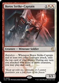 Boros Strike-Captain - Ravnica: Clue Edition - Magic: The Gathering card
