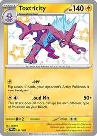 Toxtricity - SV: Paldean Fates - Pokemon card