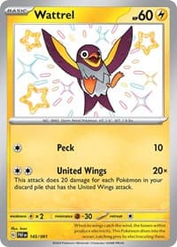 Wattrel - SV: Paldean Fates - Pokemon card