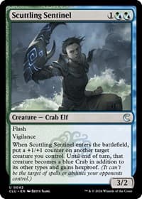 Scuttling Sentinel - Ravnica: Clue Edition - Magic: The Gathering card