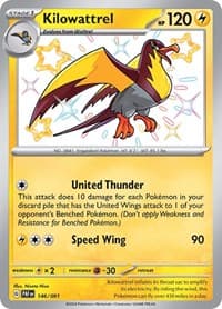 Kilowattrel - SV: Paldean Fates - Pokemon card