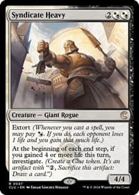 Syndicate Heavy - Ravnica: Clue Edition - Magic: The Gathering card