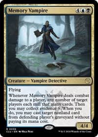 Memory Vampire - Ravnica: Clue Edition - Magic: The Gathering card