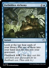Forbidden Alchemy - Ravnica: Clue Edition - Magic: The Gathering card