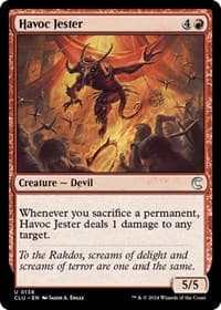 Havoc Jester - Ravnica: Clue Edition - Magic: The Gathering card