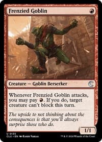 Frenzied Goblin - Ravnica: Clue Edition - Magic: The Gathering card