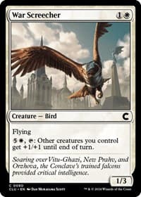 War Screecher - Ravnica: Clue Edition - Magic: The Gathering card