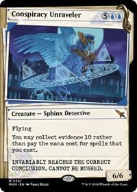 Conspiracy Unraveler (Showcase) - Murders at Karlov Manor - Magic: The Gathering card