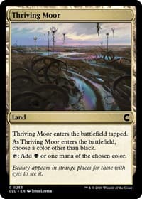 Thriving Moor - Ravnica: Clue Edition - Magic: The Gathering card