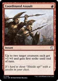 Coordinated Assault - Ravnica: Clue Edition - Magic: The Gathering card