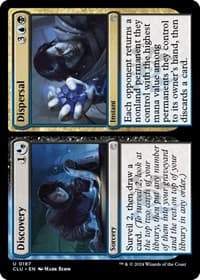 Discovery // Dispersal - Ravnica: Clue Edition - Magic: The Gathering card