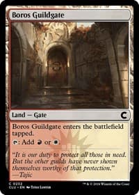 Boros Guildgate - Ravnica: Clue Edition - Magic: The Gathering card