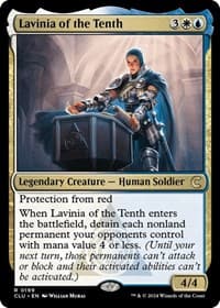 Lavinia of the Tenth - Ravnica: Clue Edition - Magic: The Gathering card