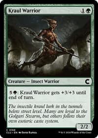 Kraul Warrior - Ravnica: Clue Edition - Magic: The Gathering card